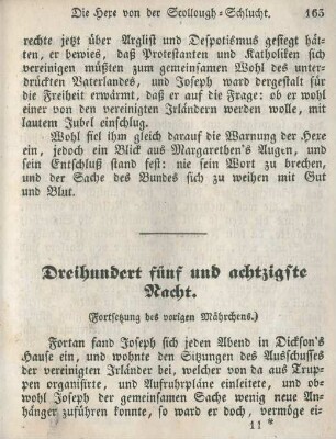 Dreihundert fünf und achtzigste Nacht