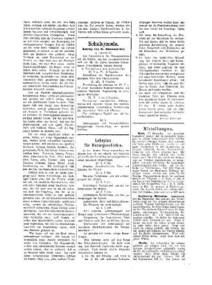 Lehrplan für Naturgeschichte