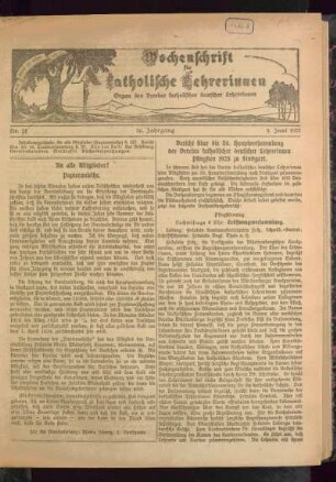 An alle Miglieder! : Papieranleihe