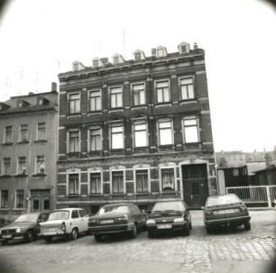 Reichenbach (Vogtland), Höferstraße 7. Wohnhaus (um 1890). Straßenfront