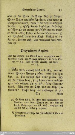 Dreyzehntes Capitel