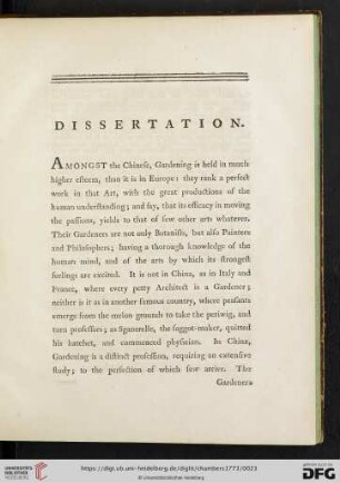 Dissertation