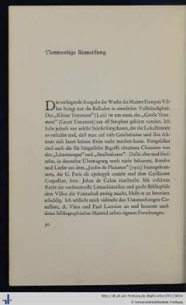 Notwendige Anmerkung.