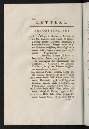254-266, Lettere