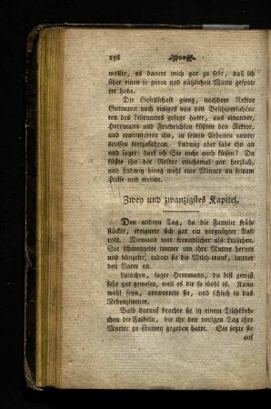 Zwey und zwanzigstes Kapitel.