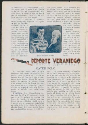 Deporte veraniego - Water polo