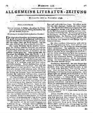 1798: Allgemeine Literatur-Zeitung