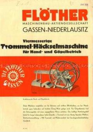 Trommel-Häckselmaschine