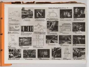 Albumblatt 14 mit Angebotsserie "Technik und Wirtschaft. Kali und Kochsalz. Verarbeitung."