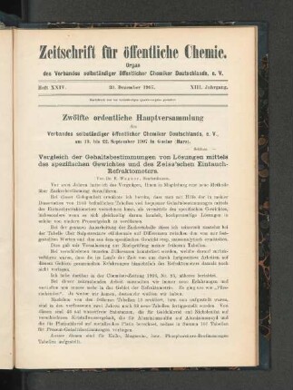 Heft XXIV. 30. Dezember 1907.