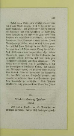 32. Wiedereroberung Toulons