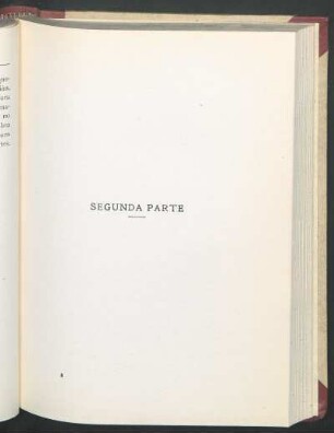 Segunda parte