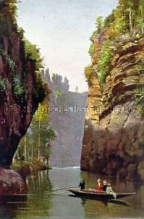 Die Edmundsklamm in der Sächsischen Schweiz