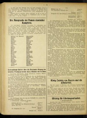 Verhandlungsbericht über die Vorstands-Sitzung des Westfäl. Provinzialvereins am 23. Oktober 1915 in Unna