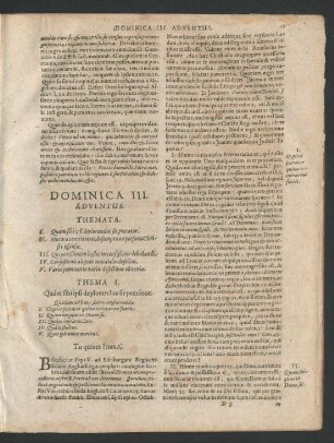 Dominica III. Adventus.