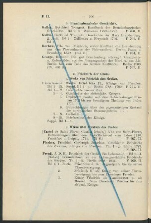 b. Brandenburgische Geschichte.