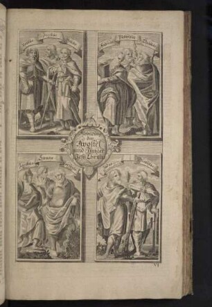 Abbildung der Apostel und Jünger Jesu Christi.