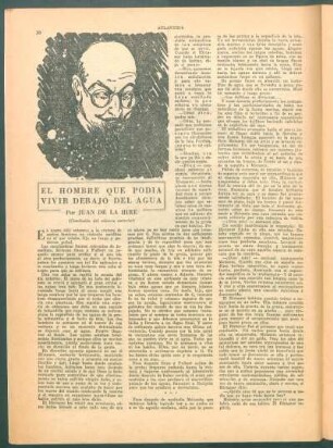 El hombre que podia vivir debajo del água