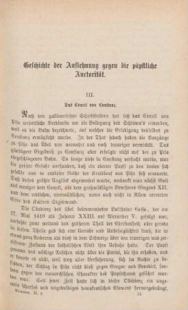 187-203 Geschichte der Auflehnung gegen die päpstliche Auctorität : Fortsetzung