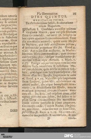 Dies Quintus.