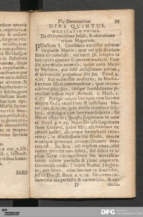 Dies Quintus.