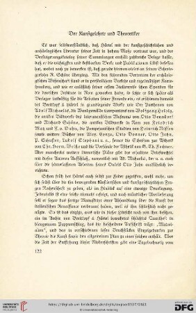 Der Kunstgelehrte und Theoretiker