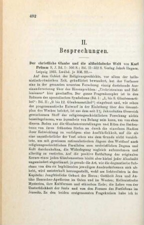Besprechungen