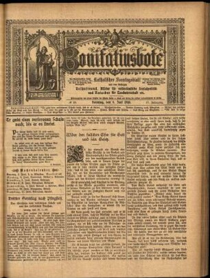 Erste Ausgabe vom Sonntag, den 05. Juni 1910.