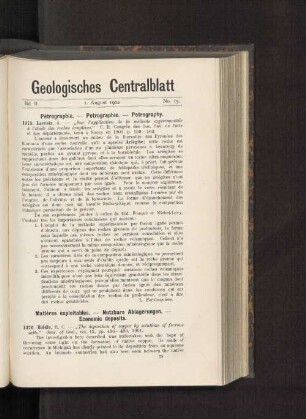 1. August 1902 No. 15.