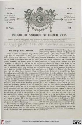 Heft 45 (21. August 1874)