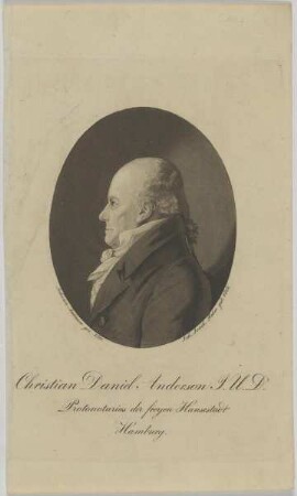 Bildnis des Christian Daniel Anderson