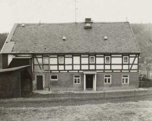 Nassau, Wohnhaus : Nassau (Kreis Brand-Erbisdorf), Wohnhaus, Dorfstraße 133, Straßenansicht