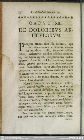 Caput XIII. De Doloribus Articulorum
