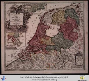 Belgii pars septentrionalis communi nomine vulgo Hollandia.