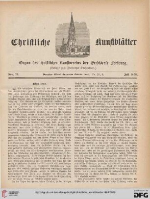 Nr. 79 (Juli 1868)