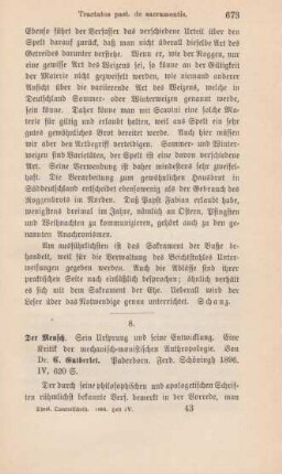 673-676 [Rezension] Gutberlet, Constantin, Der Mensch