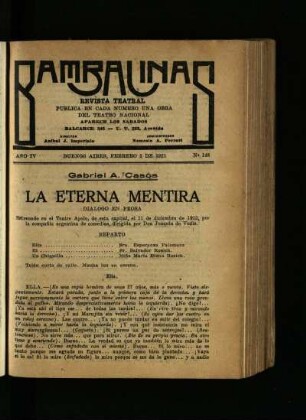 [Parte única]