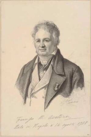 Bildnis Avellino, Francesco Maria (1788-1850), Historiker, Archäologe