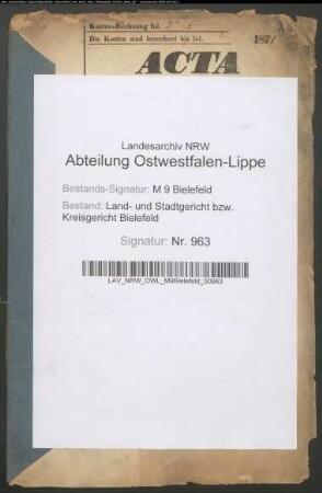 Sonstige: Vossmerbäumer, Hermann Heinrich: