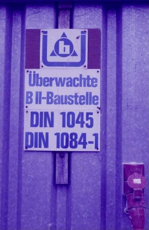 Güteüberwachung, Betonbau