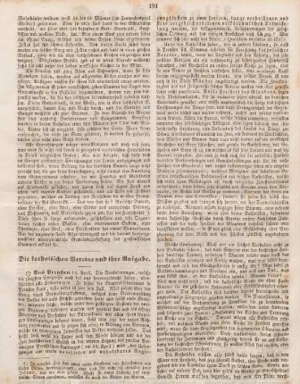 191-192 Die katholischen Vereine und ihre Aufgaben