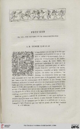 2. Pér. 2.1869: Prud'hon, [1] : sa vie, ses œuvres et sa correspondance
