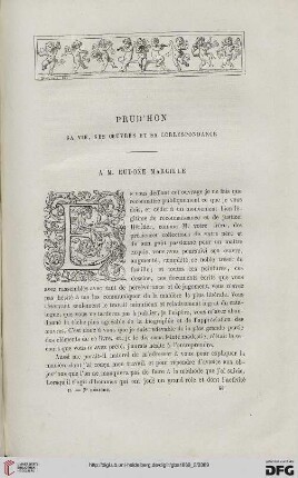 2. Pér. 2.1869: Prud'hon, [1] : sa vie, ses œuvres et sa correspondance