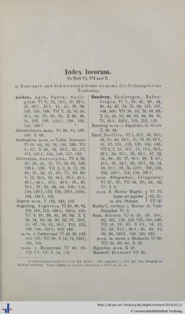 Index locorum.