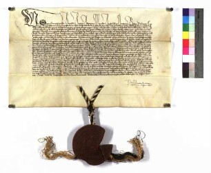 Nürnberg; König Sigismund bestätigt alle Privilegien an der Herrschaft Hohenlohe.