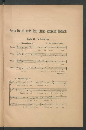 Passio Domini nostri Jesu Christi secundum Joannem