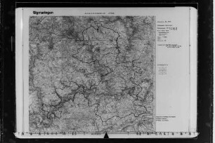 Sigmaringen (Forstbezirksnr. 443): Bildflugnr. 090 Flugstreifen 1-12, Sigmaringen-Meßkirch, Bildflugcode 443090010, Maßstab 1:10000