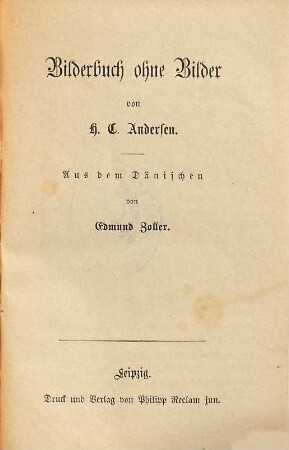 Bilderbuch ohne Bilder
