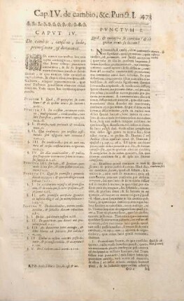 Capvt IV. De cambiis, censibus, Iudo, promissione, & donatione.
