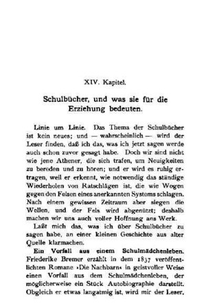XIV. Kapitel